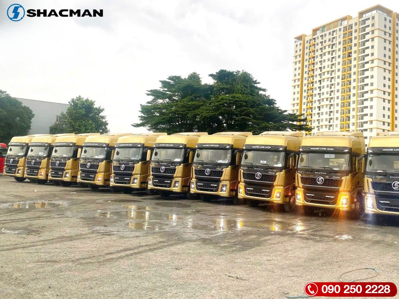 Xe Đầu Kéo Shacman Cabin X5000