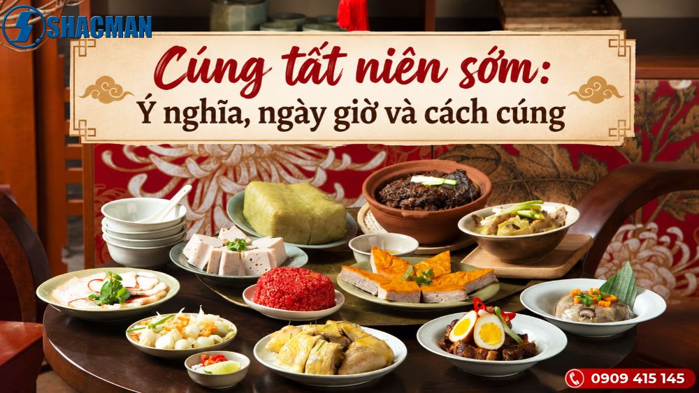 Cúng tất niên sớm: Ý nghĩa, ngày giờ và cách cúng