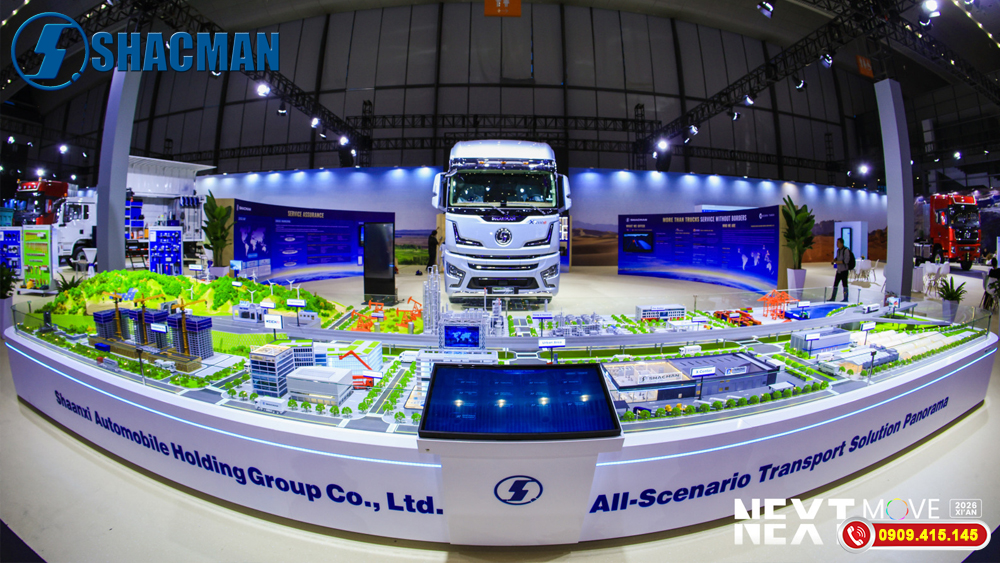 Lễ ra mắt xe Shacman thế hệ mới